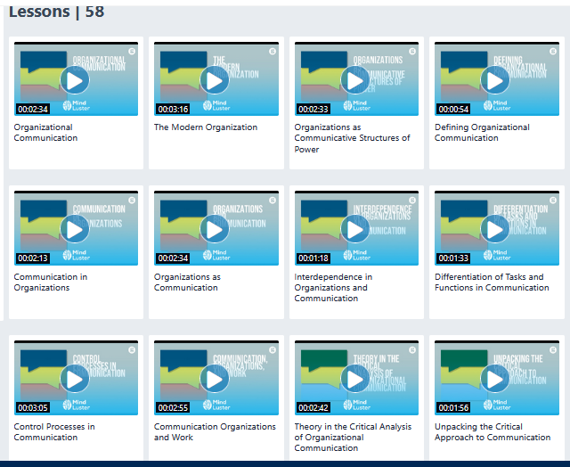 KURSUS GRATIS : Komunikasi Organisasi